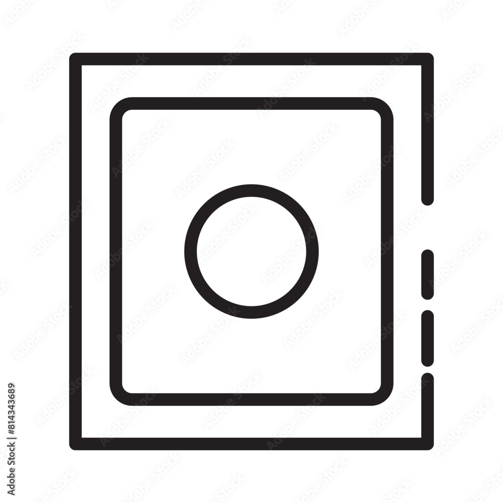 Art Gallery Modern Line Icon Art Gallery Modern Line Icon