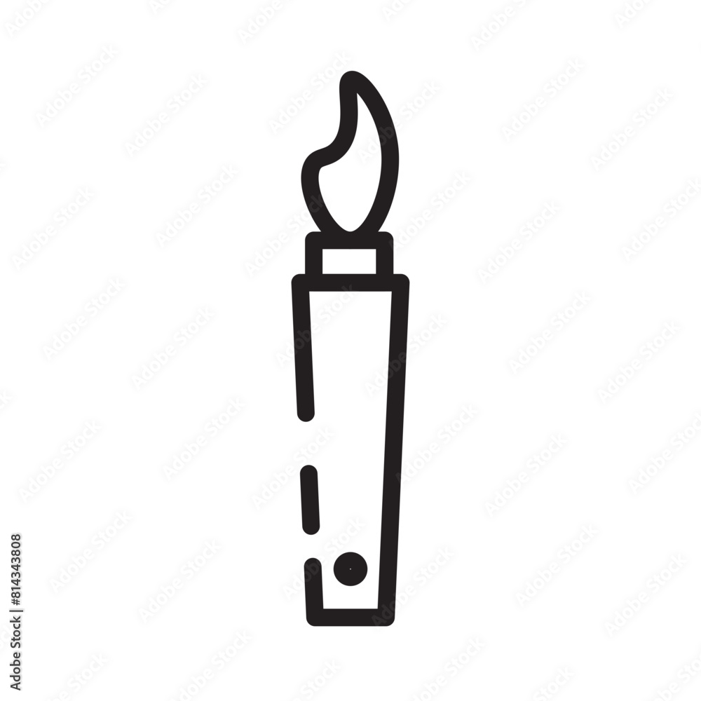 Brush Painting Art Line Icon Brush Painting Art Line Icon