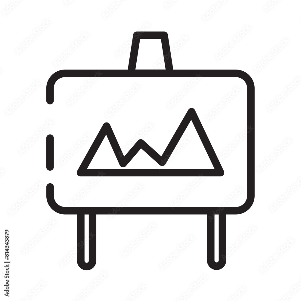 Scene Scenery Workshop Line Icon Scene Scenery Workshop Line Icon