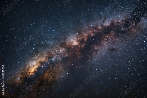 Landscape view of Milky way 