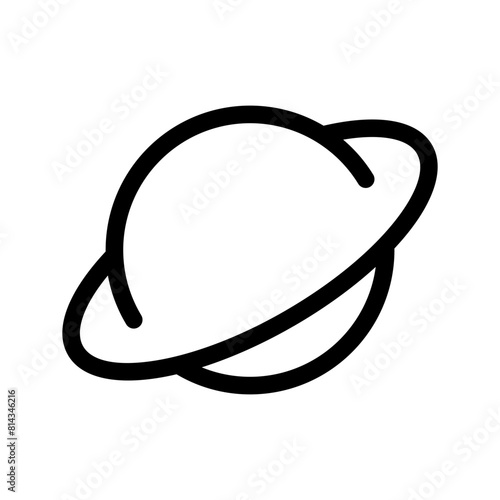 Planet Icon Vector Symbol Design Illustration