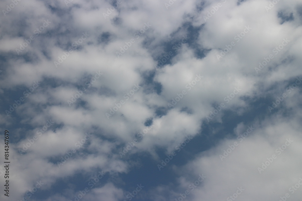 Blue sky with white clouds. Blue sky with white clouds.