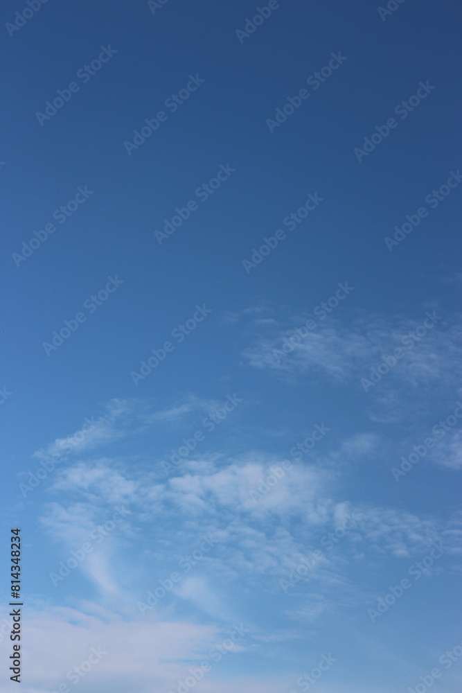 Obraz premium blue sky with clouds