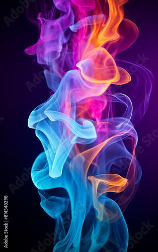 Airy Smoke Swirl - made with Generative AI (ID: 814348298)
