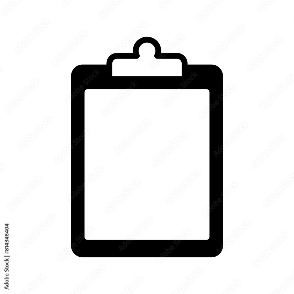 Clipboard icon. sign for mobile concept and web design color editable Clipboard icon. sign for mobile concept and web design color editable