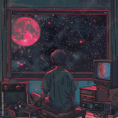 Generative AI Lo-Fi music picture