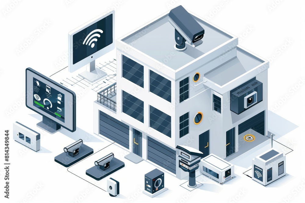 Enhance home security with Wi-Fi, video technology, and advanced CCTV systems. Enhance home security with Wi-Fi, video technology, and advanced CCTV systems.