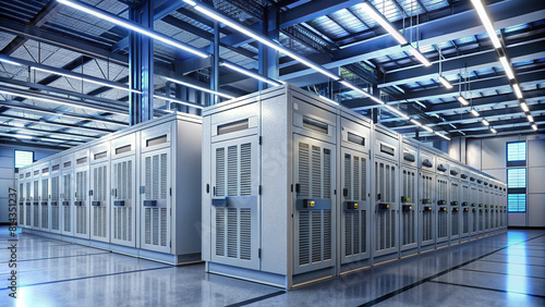 Data center infrastructure with backup power generators