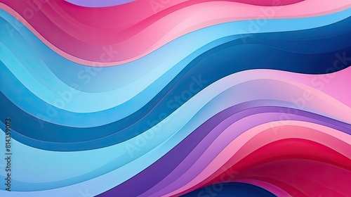 abstract background with multicolored waves  modern and dynamic background