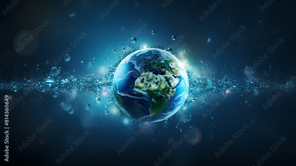Obraz premium world water day concept