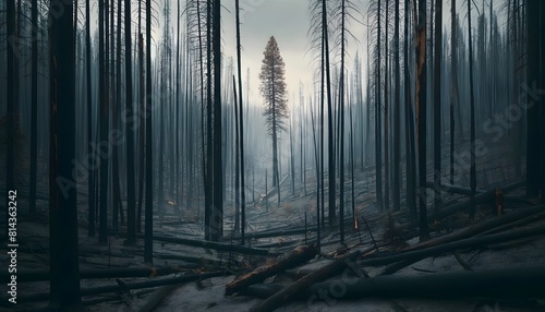 Forest After Burning