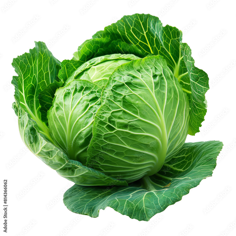 cabbage isolated on white background cabbage isolated on white background