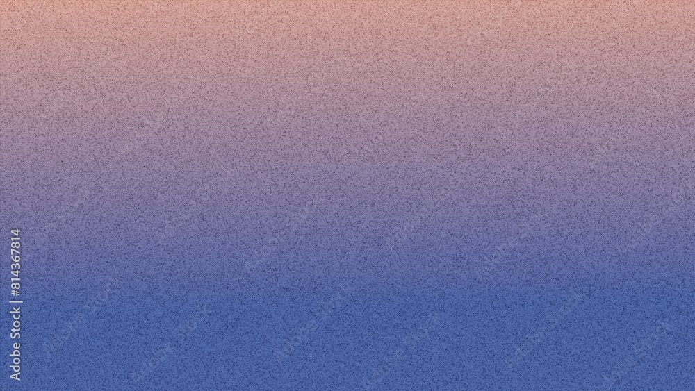 Orange and Blue background texture with grainy gradient effect, in half half style. Orange and Blue background texture with grainy gradient effect, in half half style.
