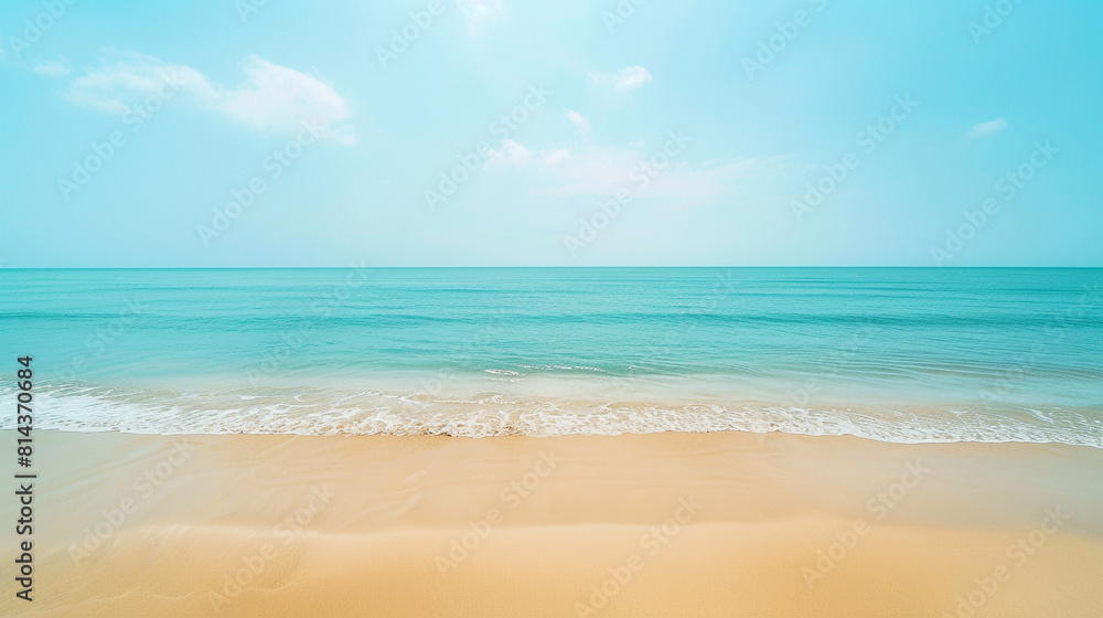 Serene ocean blues fading into sandy beige, mimicking a beach horizon Serene ocean blues fading into sandy beige, mimicking a beach horizon