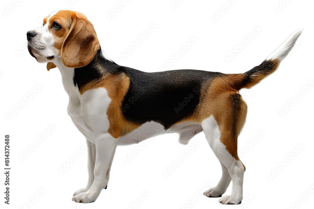 Beagle Dog Isolated