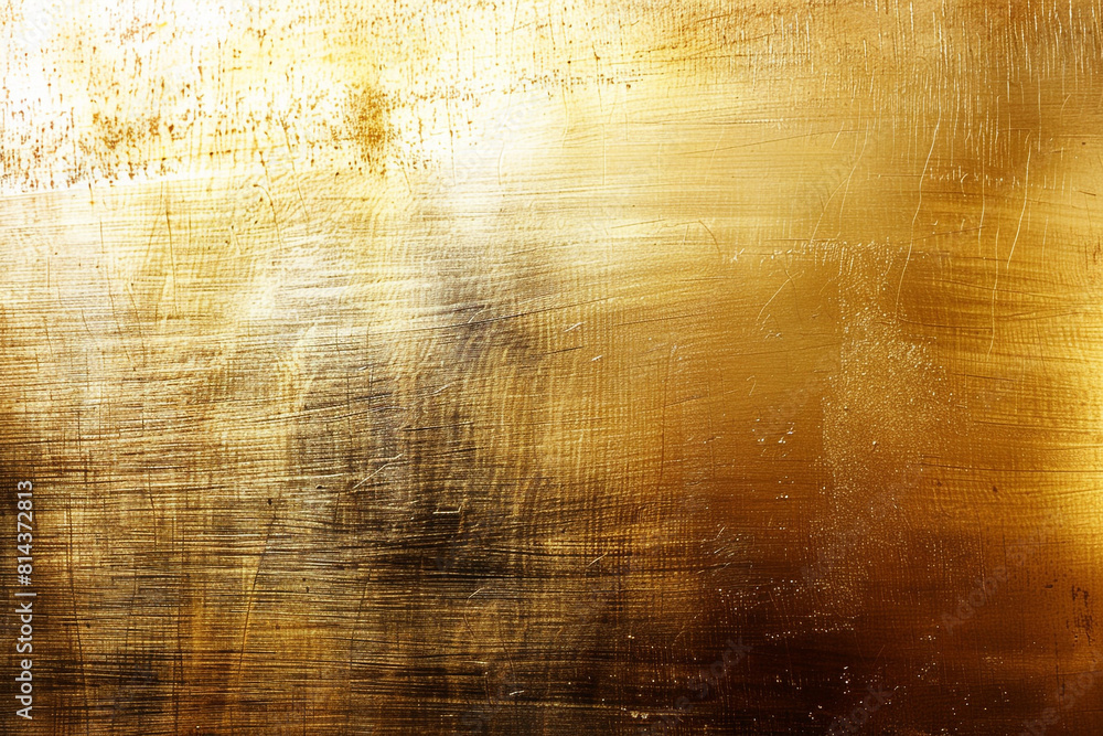 Shining silver gold texture with a fine brushed finish. Shining silver gold texture with a fine brushed finish.