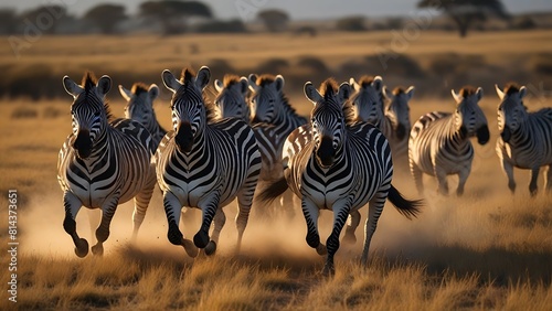 zebras and wildebeest in serengeti