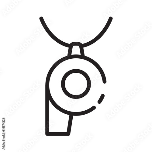 Football Game Rugby Line Icon