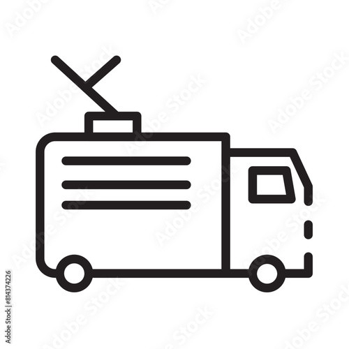 Football Game Rugby Line Icon