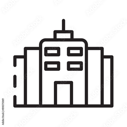 Appartment Home Real Line Icon