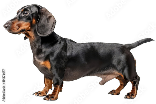 Dachshund dog isolated 