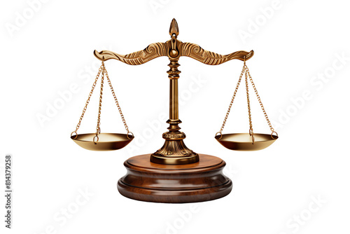 The scales of justice are a symbol of the law. They represent the idea that justice should be blind and impartial.