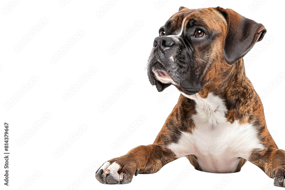 Boxer Dog Isolated