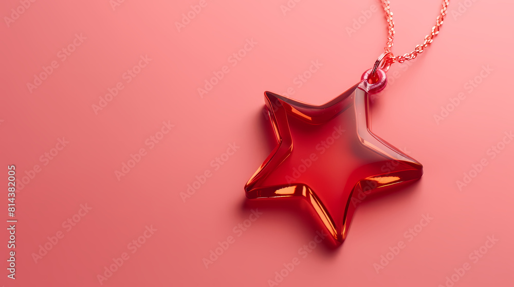 Red sparkling star Red sparkling star