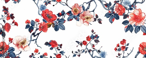 Watercolor Seamless pattern