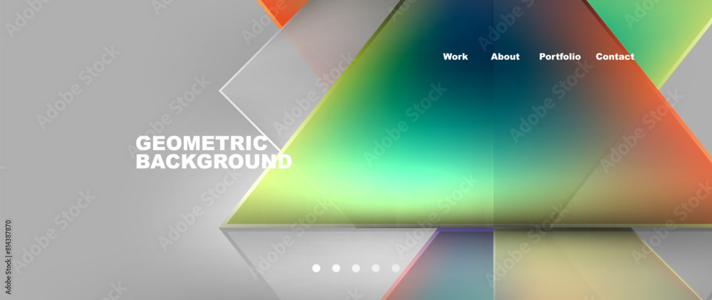 Gradient triangle geometric minimal wallpaper Gradient triangle geometric minimal wallpaper