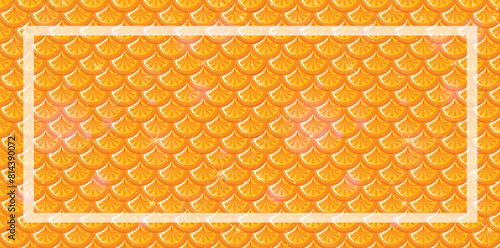 Vibrant golden scales in a seamless pattern