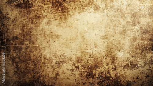 Vintage grunge texture in sepia tones, perfect for historical documentary themes. photo