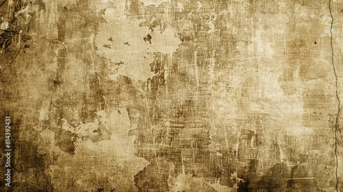 Vintage grunge texture in sepia tones, perfect for historical documentary themes. photo