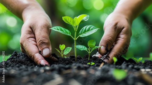 Planting a plant