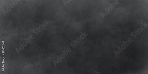 Abstract black and grey background with spotlight border and watercolor painted old grunge or smoke texture. black wall, stone texture for the background. beautiful grey watercolor grunge.