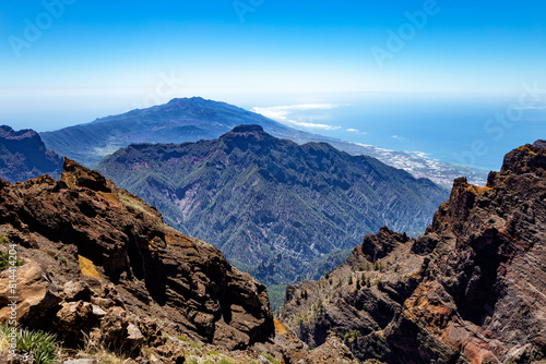 Caldera de Taburiente National Park  Island La Palma  Canary Islands  Spain  Europe.