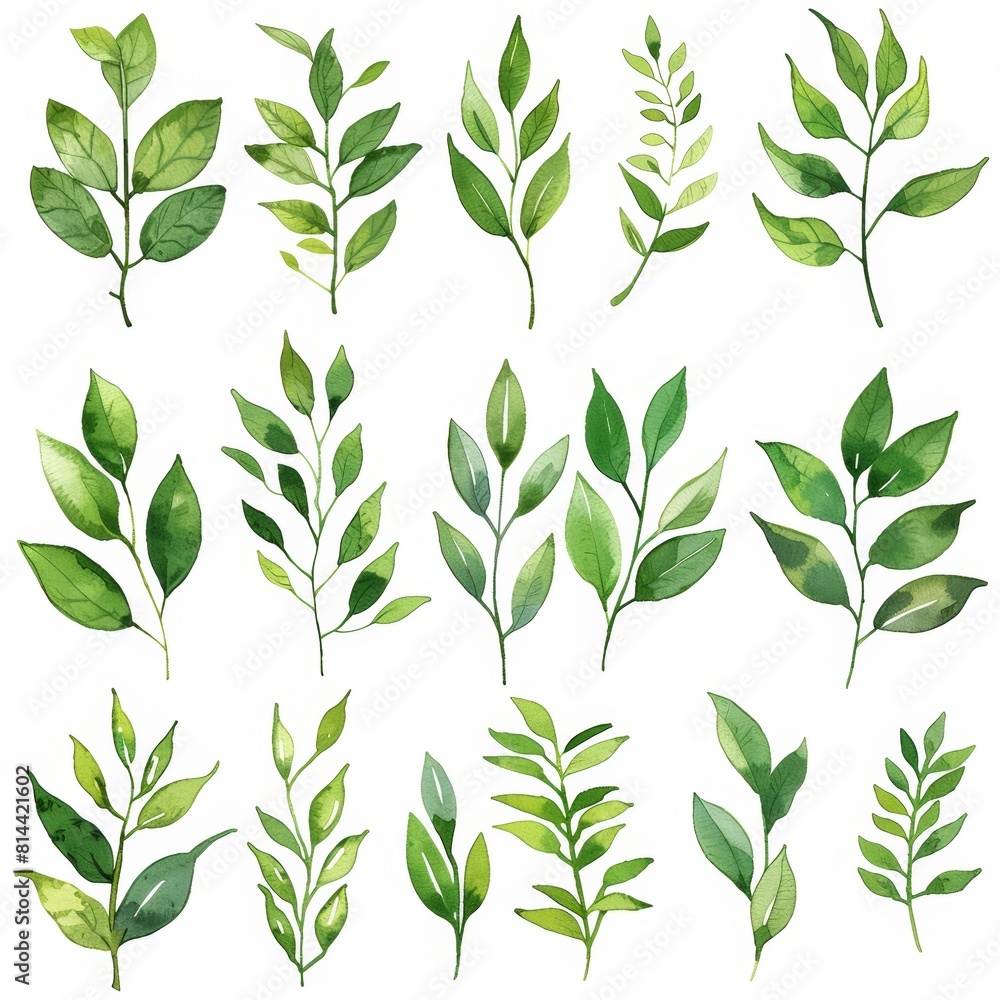 Whimsical Willow Tree Icon Set for Nature Inspired Designs Generative AI Whimsical Willow Tree Icon Set for Nature Inspired Designs Generative AI