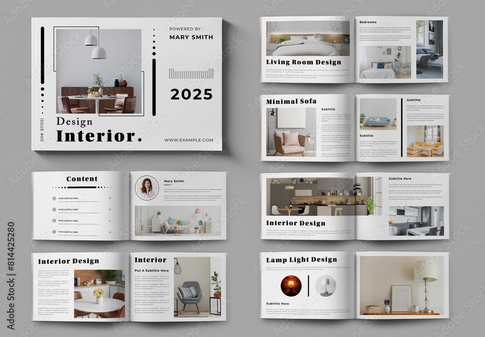 Interior Book Design Layout Stock Template Adobe Stock Interior Book Design Layout Stock Template Adobe Stock