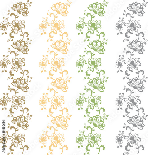 Flower seamless pattern background. Elegant texture for backgrounds. pattern for continuous replicate. See more seamless backgrounds in my portfolio.