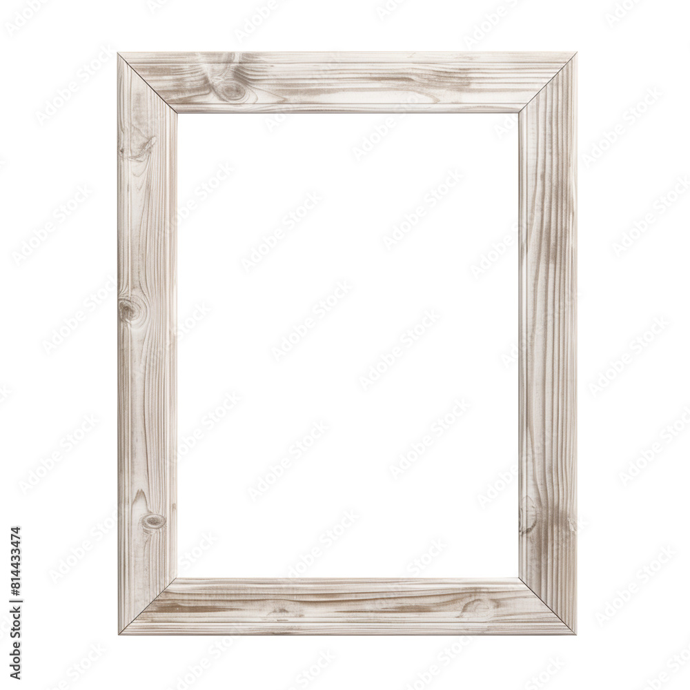 minimalist wooden frame, grained white minimalist wooden frame, grained white