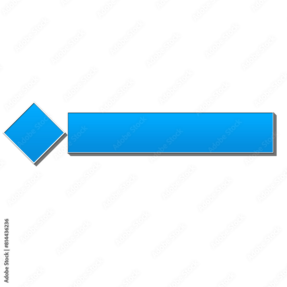 Modern Shiny Lower Third Label Banner Design Modern Shiny Lower Third Label Banner Design