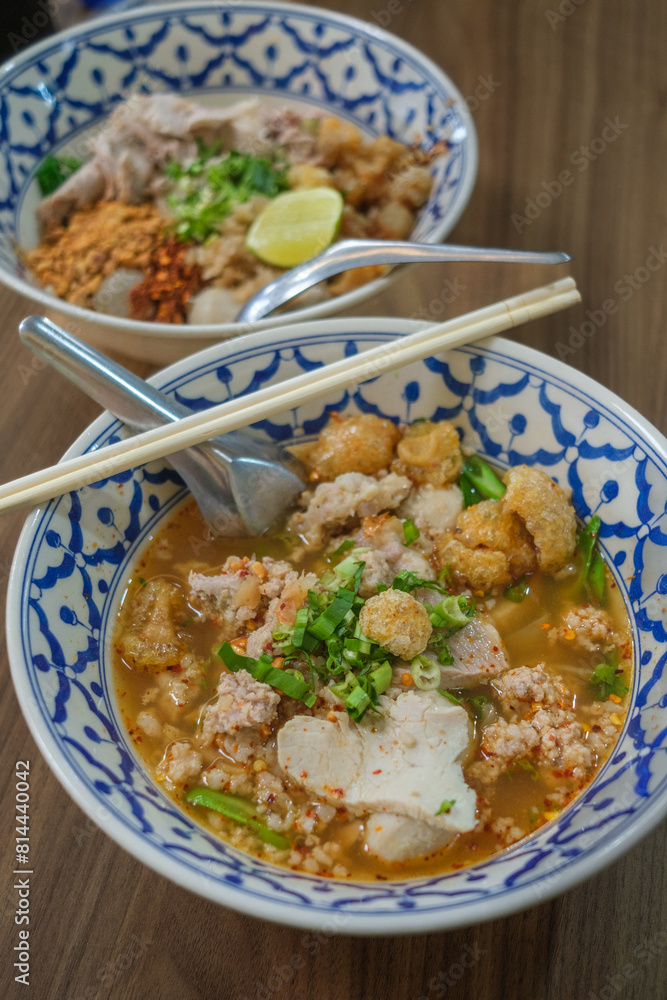 Menu “Sukhothai Tom Yum Noodles” Menu “Sukhothai Tom Yum Noodles”