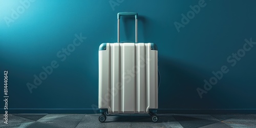 Suitcase luggage mockup