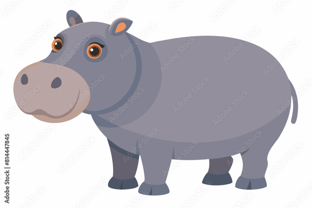 hippopotamus cartoon vector illustration hippopotamus cartoon vector illustration