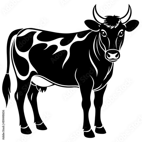cow-black-icon-on-white-background