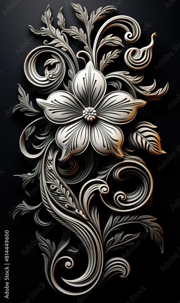 abstract floral background abstract floral background