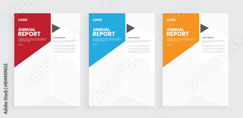 Corporate marketing a4 flyer design, print templates, office poster with blank white and yellow, red, and blue colors, identity leaflet template.