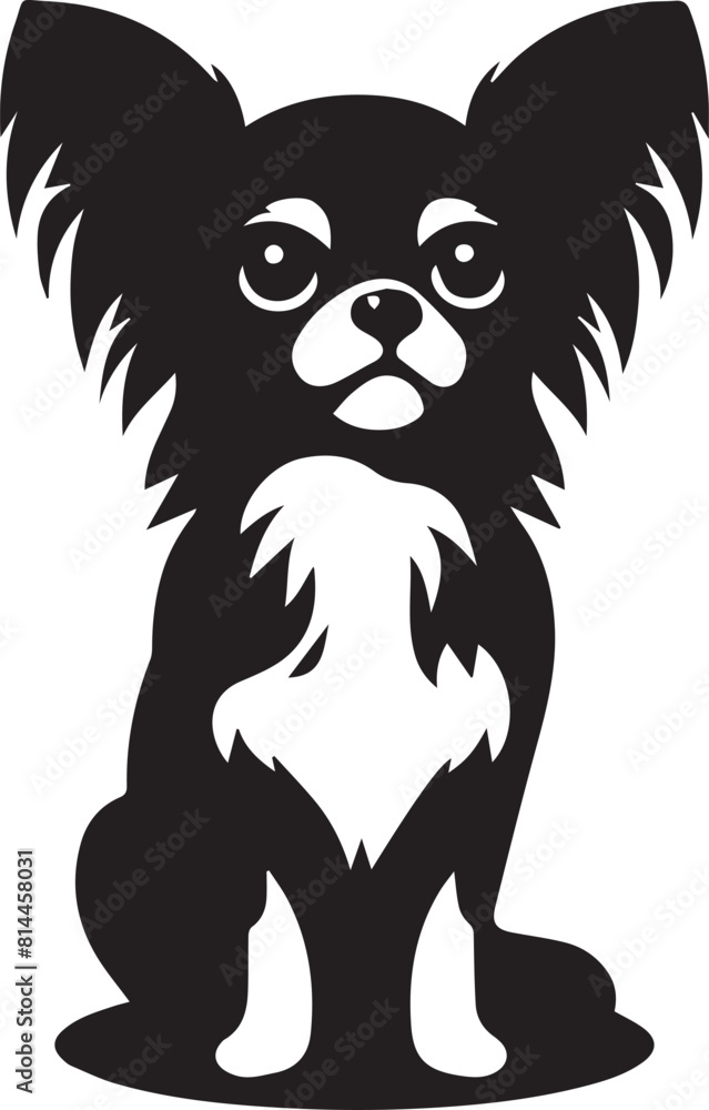 Lying Labrador Retriever silhouette vector Lying Labrador Retriever silhouette vector