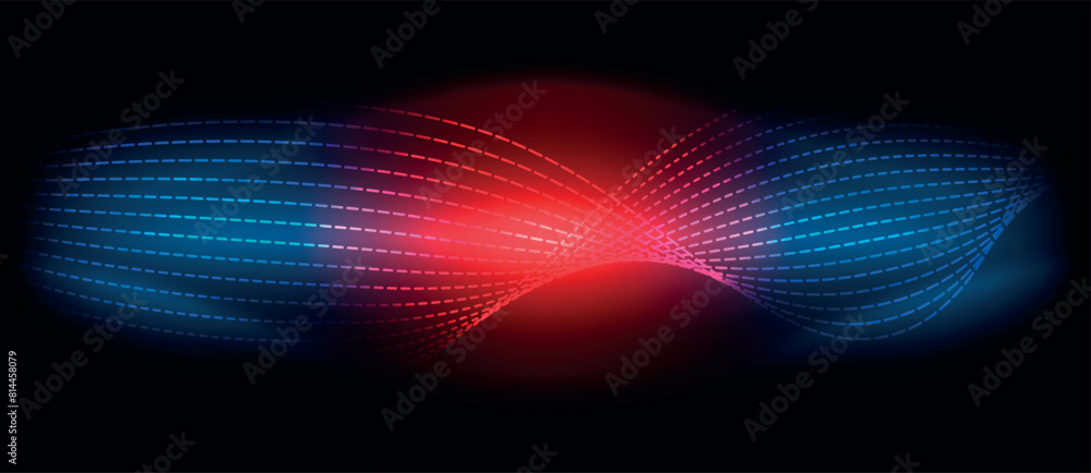 An automotive lighting event displayed a mesmerizing pattern of electric blue and magenta waves against a black background, creating a stunning art piece with a lens flare effect An automotive lighting event displayed a mesmerizing pattern of electric blue and magenta waves against a black background, creating a stunning art piece with a lens flare effect