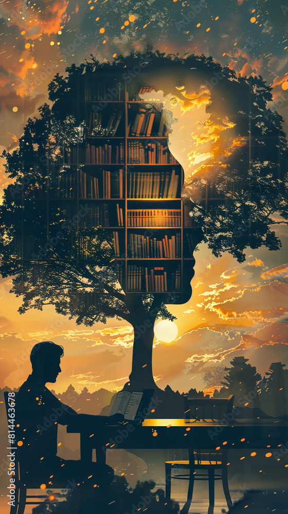 Evolution of virtual learning, AI tutor, students in virtual reality ...